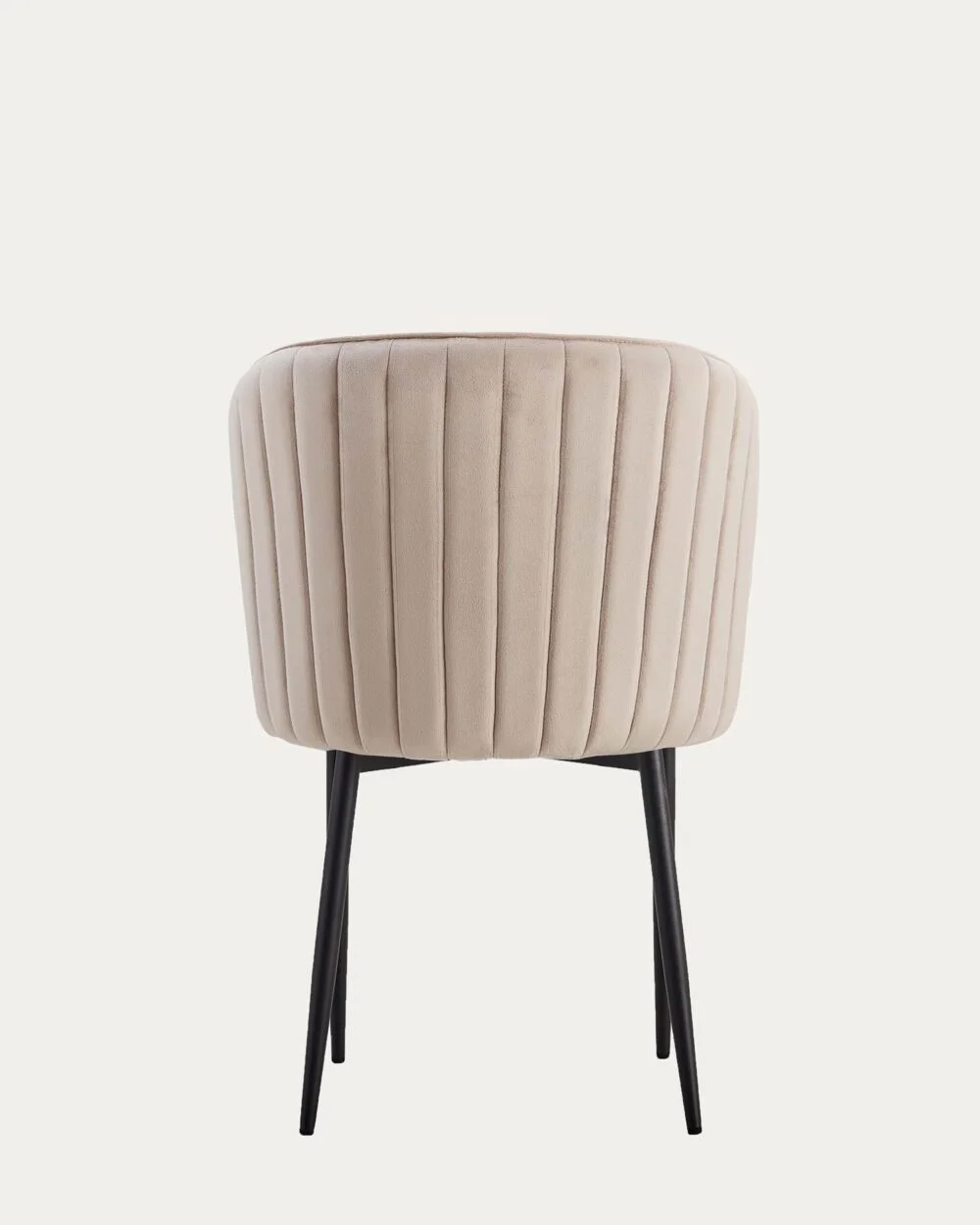 Chaise Diana velours Moka x Black – Image 3