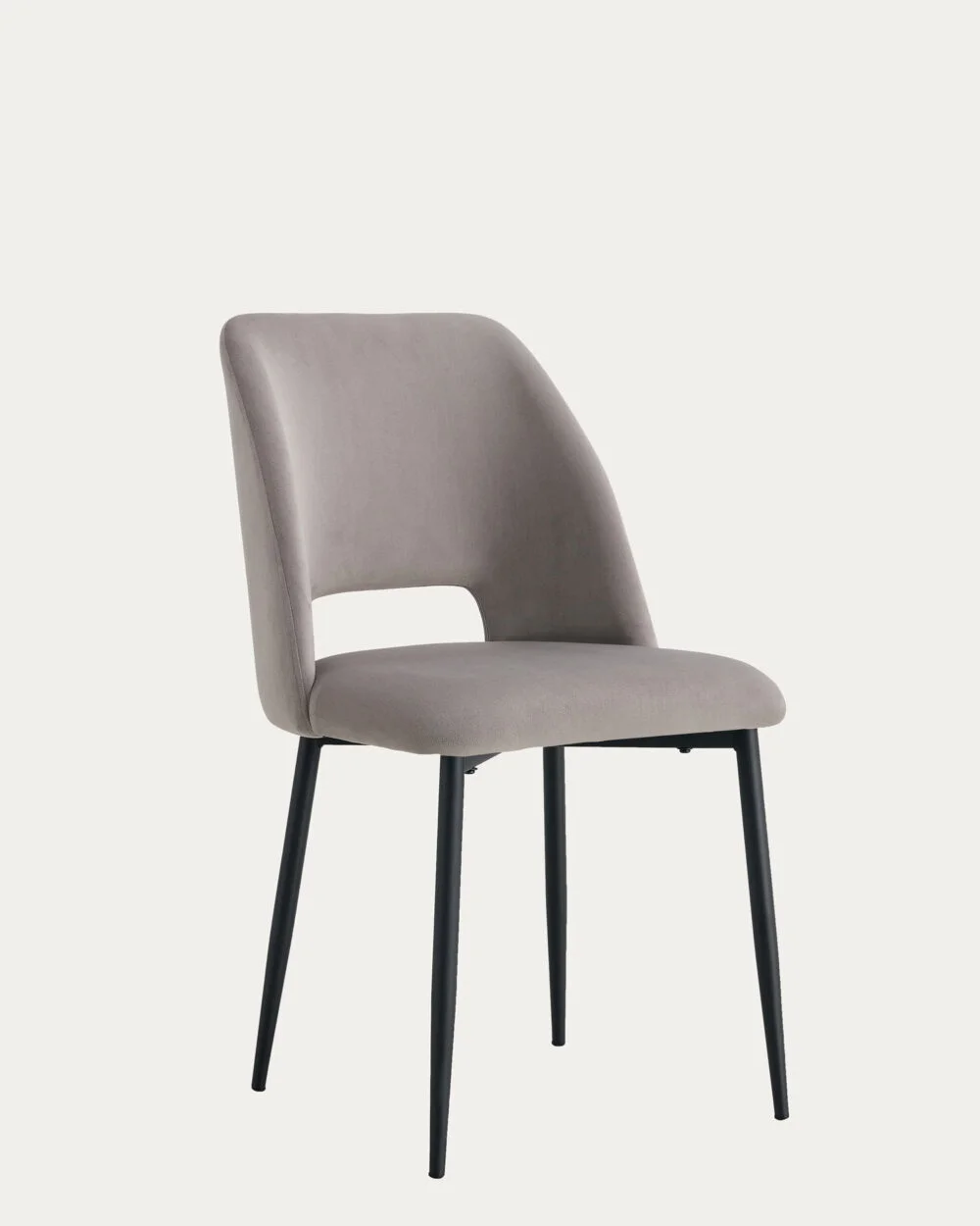 Chaise Ava Gris x Black