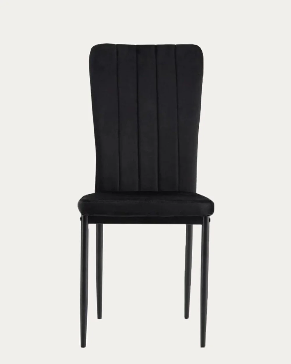 Chaise Pony velours Noir x Black – Image 3