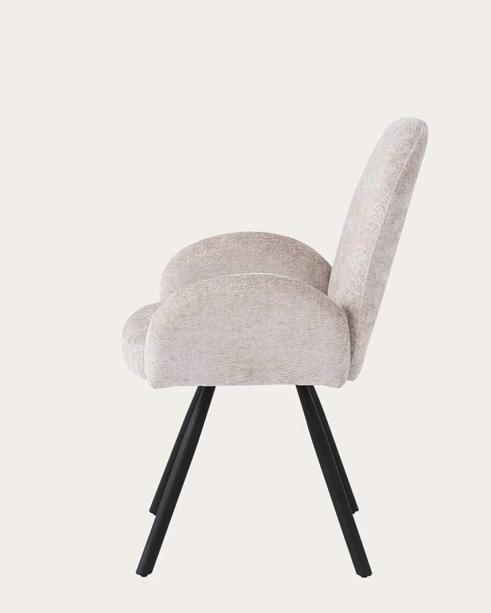 Chaise Mimi Velours Moka x Black – Image 2