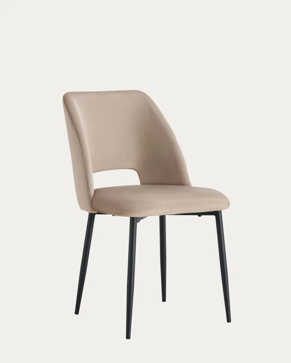 Chaise Ava Taupe x Black