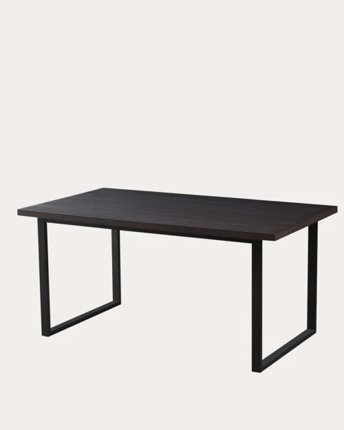 Table a manger belgrade | chêne griffé noir x Black | Rectangle | 160cm