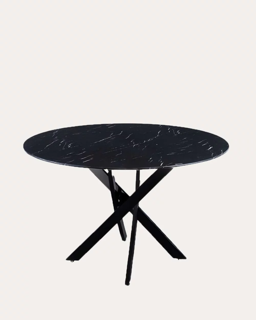 Table a manger Jessica | rond | Black