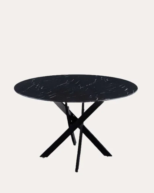 Table a manger Jessica | rond | Black | Ø 100cm