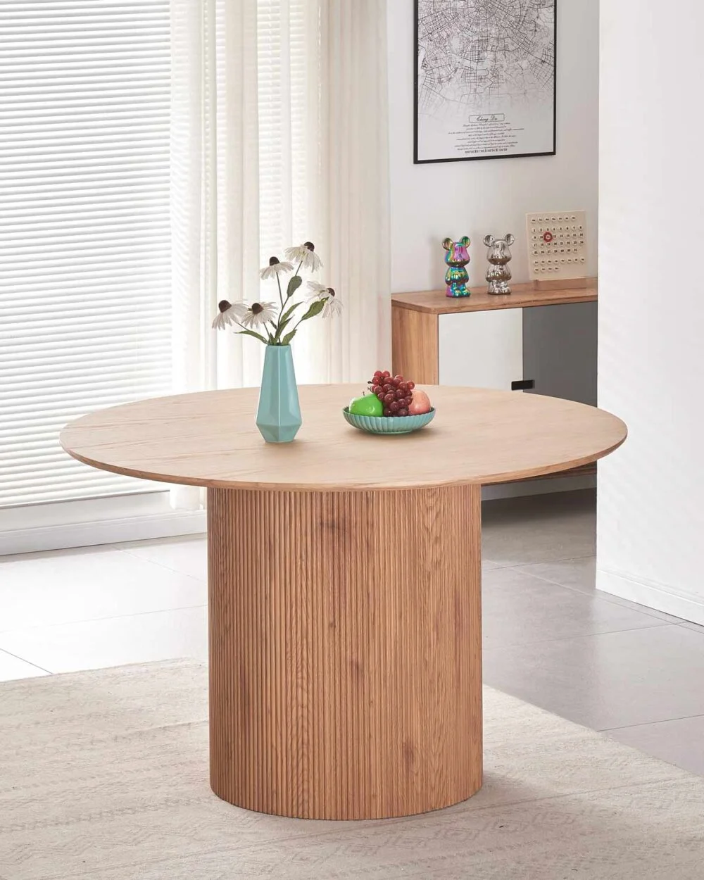 Table a manger Baieta | Wood | Rond | 120cm