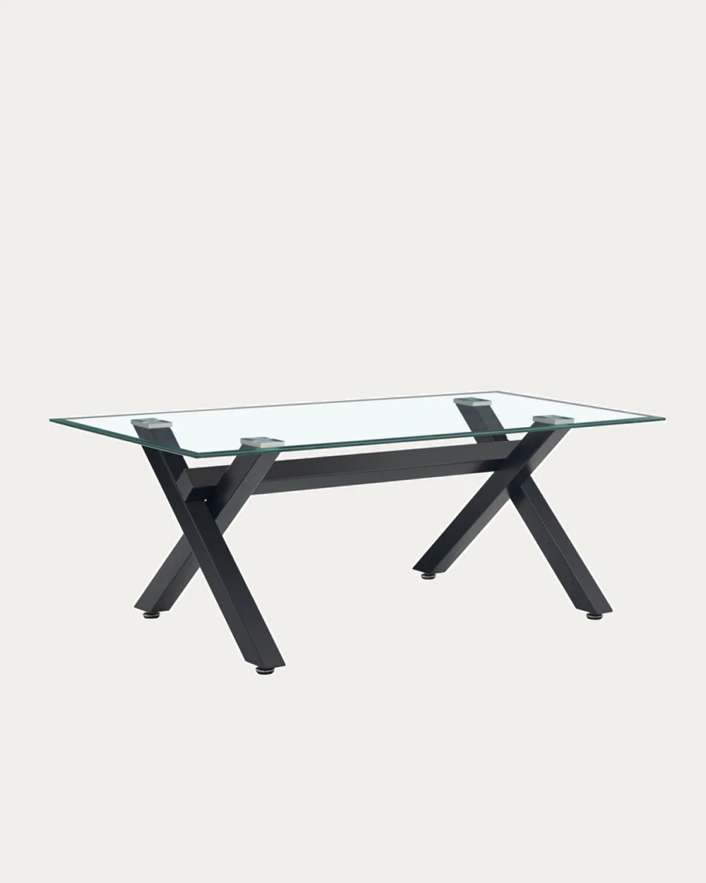 Table basse Ixe | verre x Black