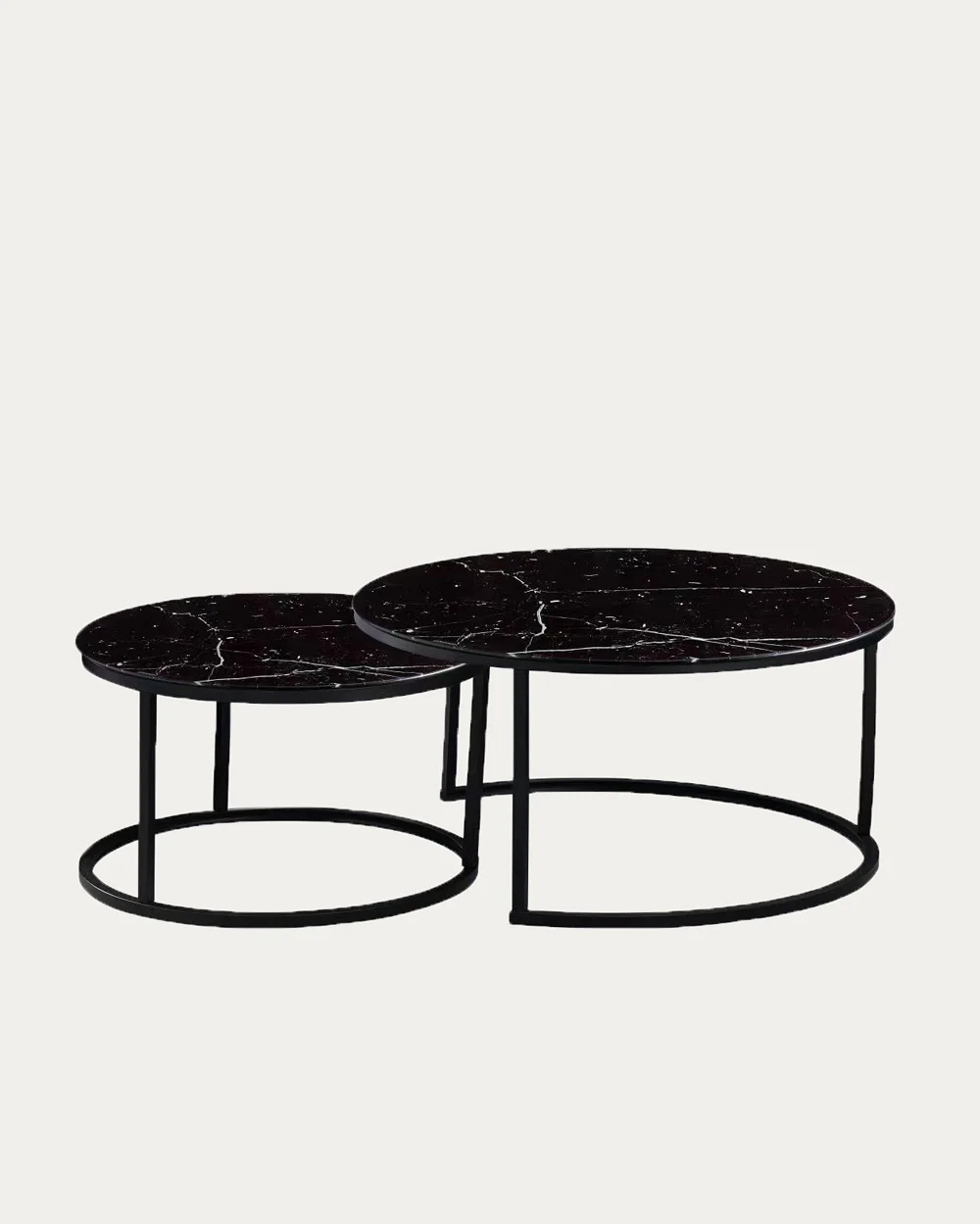 Table basse Gigogne Romeo  | Noir x Black