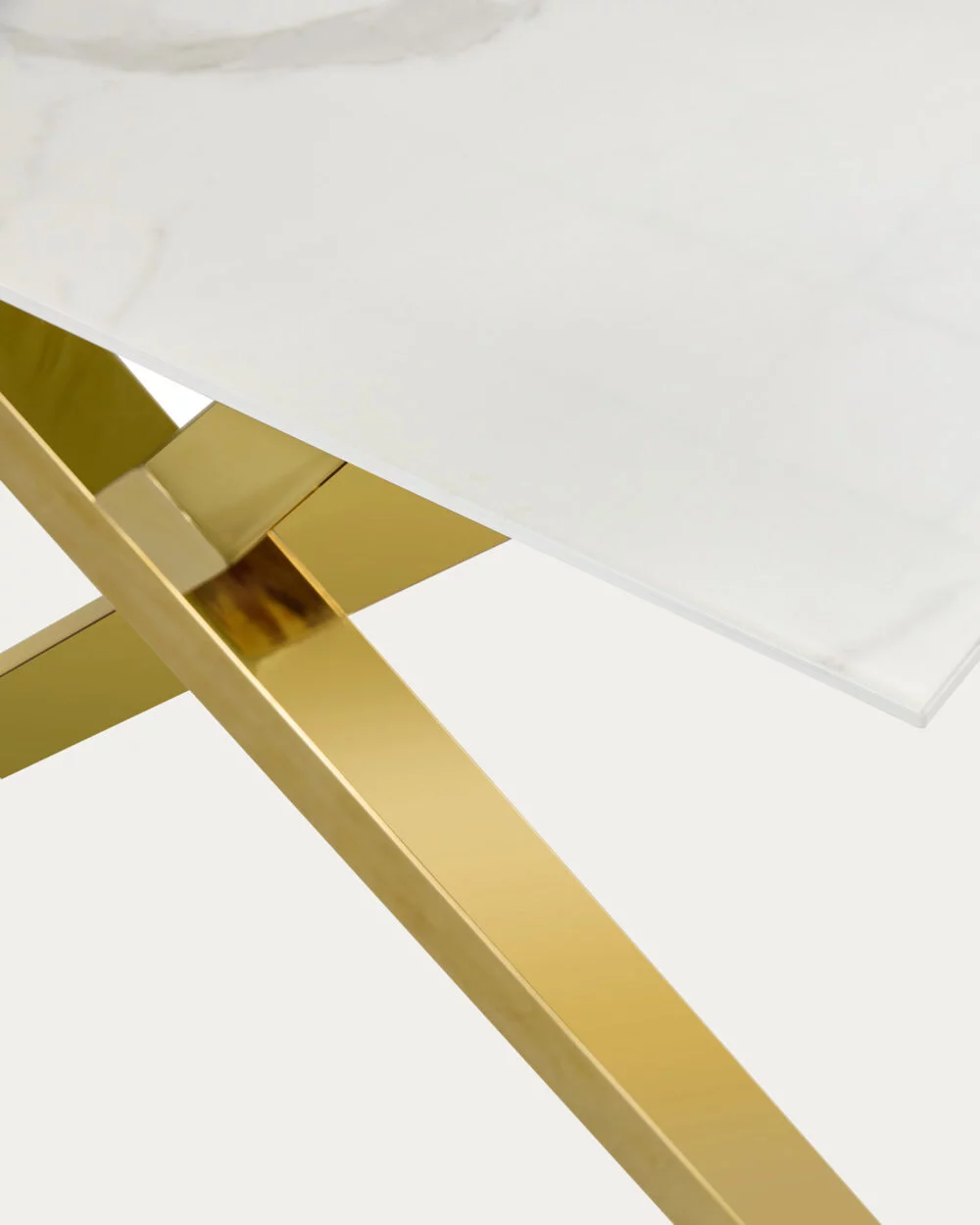 Table basse Ixe | Marbre blanc x gold – Image 3