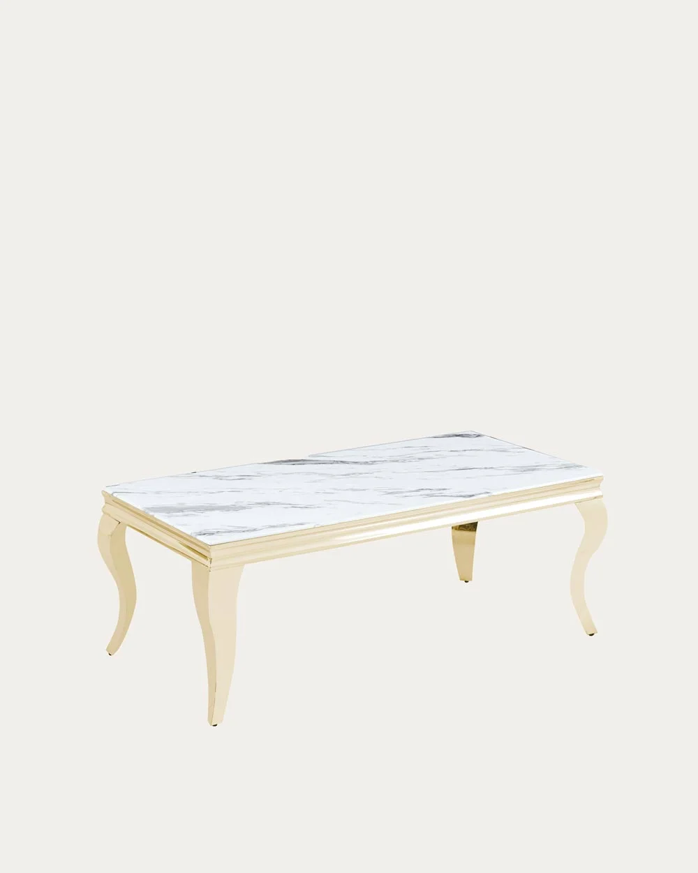 Table basse Baroque | Blanc x Gold
